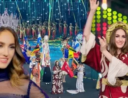 İDİL BİLGEN’İN AY-YILDIZLI KAFTANI GÖZ KAMAŞTIRDI