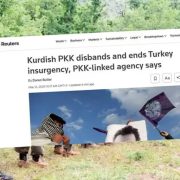 PKK’NIN FESİH KARARI DÜNYA BASININDA GENİŞ YANKI UYANDIRDI