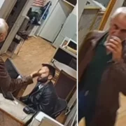 ÖZGÜR ÖZEL’E SALDIRAN ŞAHSIN OLAY ÖNCESİ GÖRÜNTÜLERİ ORTAYA ÇIKTI