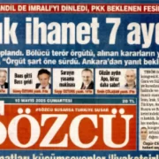 PKK’NIN FESİH KARARI GAZETE MANŞETLERİNE BÖYLE YANSIDI